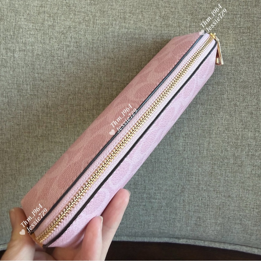 NWT！3PCS COACH NOTEBOOK IN SIGNATURE（CEA49）POWDER PINK Mother Day gift - Picture 12 of 14